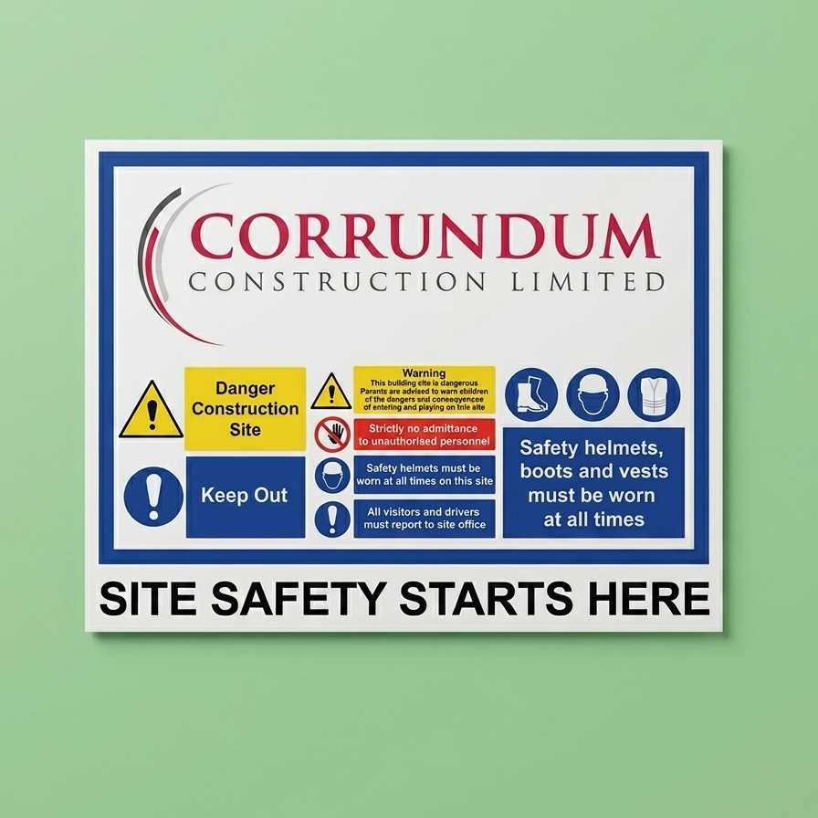 Site Safety Signs Printing