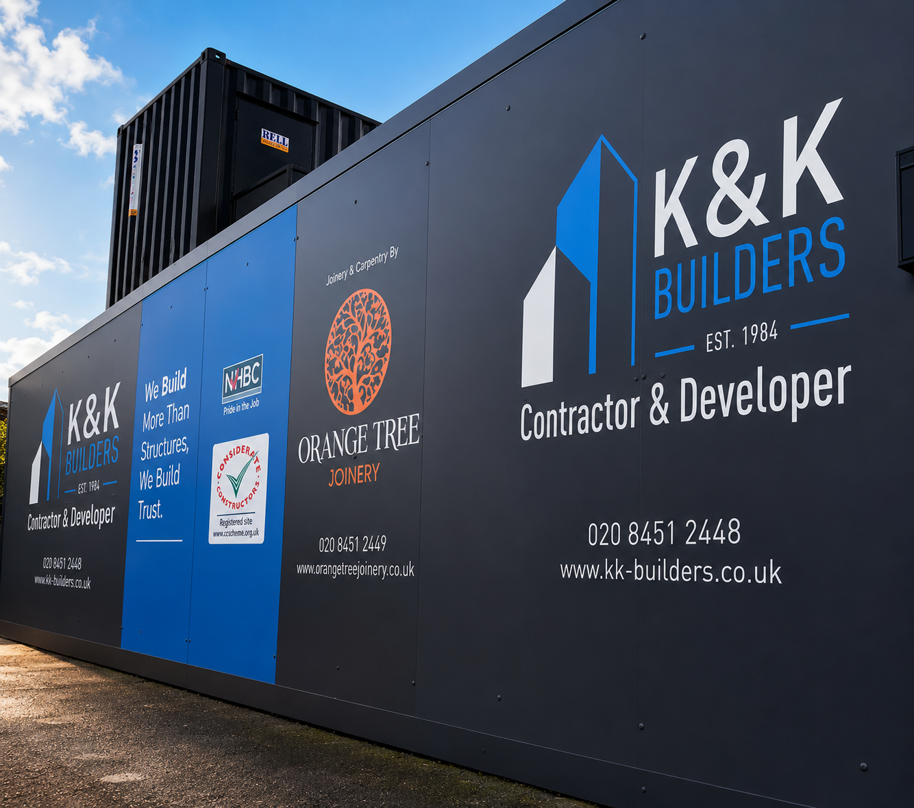 Aluminium Composite Hoarding Panels