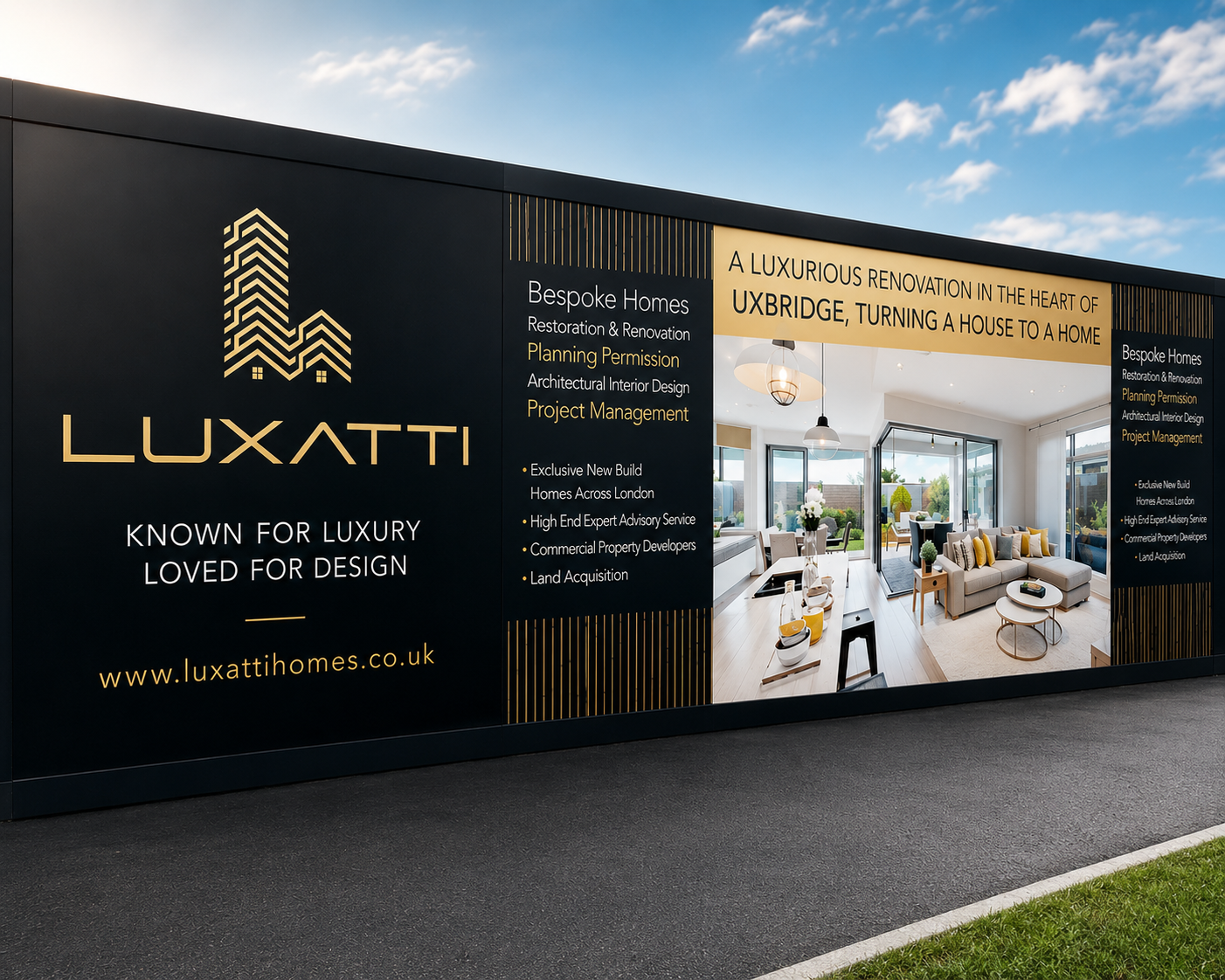 Aluminium Composite Hoarding Panels