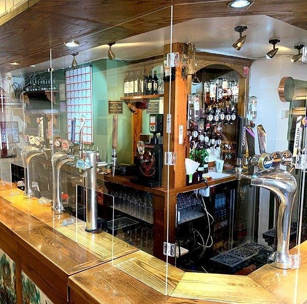 Modular Perspex Protective Counter Screen