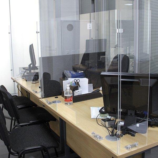Modular Perspex Protective Counter Screen