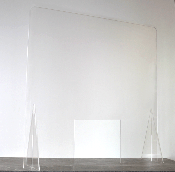 Perspex Protective Counter Screen