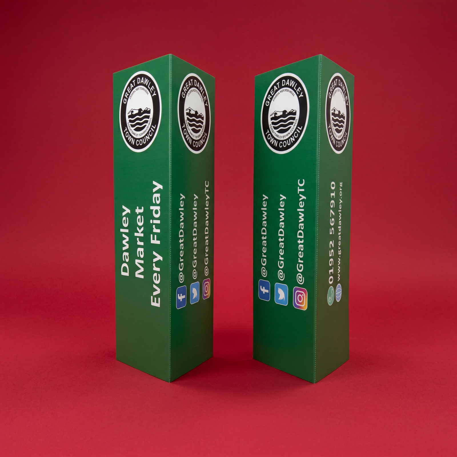 Bollard Covers Printing