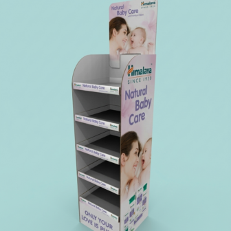 Printed Standing Display Unit